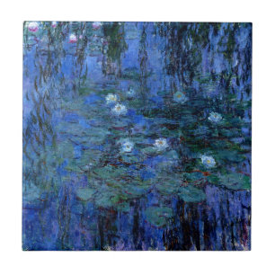 Lírios de água azul de Claude Monet