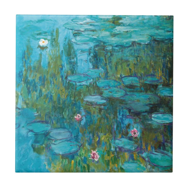 Lírios de água por Claude Monet (Frente)