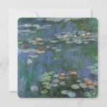 Lírios de Claude Monet, Flores Vintage<br><div class="desc">Lírios (1916), por Claude Monet. Water Lily é uma pintura floral de arte impressionista vintage. Jardim de flores da primavera Monet em Giverny, França. Esta paisagem é uma das muitas variações das pinturas de lírio-d'água que Monet pintou por seu lago. Sobre o artista: Claude Monet (1840-1926) foi o fundador do...</div>