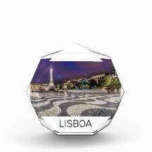 Lisboa Portugal Rossio Square Holiday Souvenir