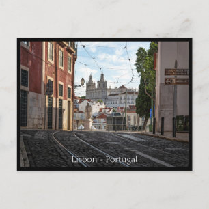Lisboa Street, Portugal Cartão postal