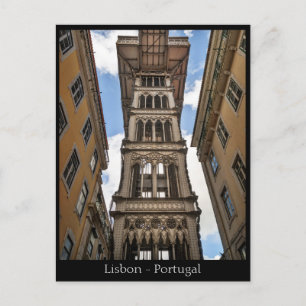Lisboa Street, Portugal Cartão postal