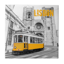 Lisboa Tram Portugal vintage streetcar
