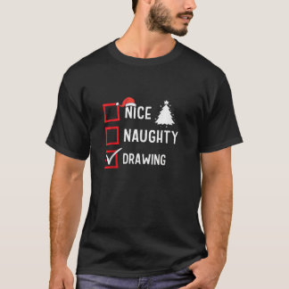 Lista Bonito Travesso Natal Hobby Desenho Camiseta