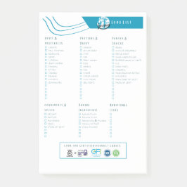 Lista de Alimentos sem Glúten | Bloco de Notas de 