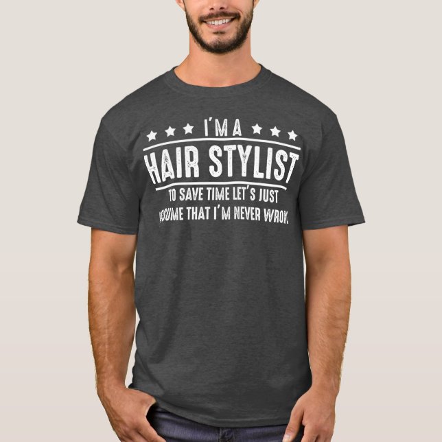 Lista De Cabelos Nunca Errada - Camisa De Estilos  (Frente)