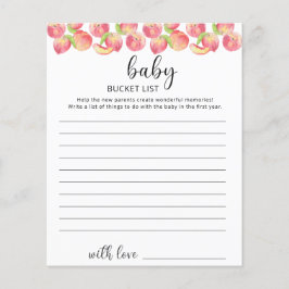 lista de desejos do Peach Baby