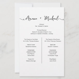 Lista de Entouradas Simples de Casamento Personali