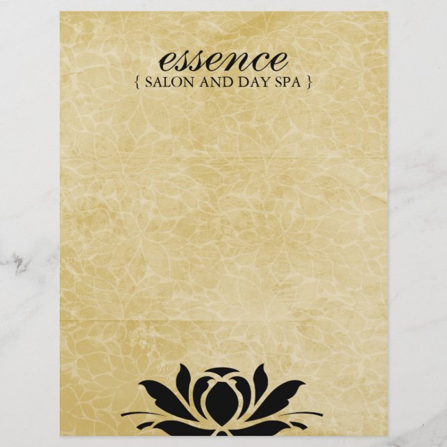 Lista de Preços Clássicos para Salão (Frente)