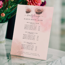 Lista de Serviços de Artista de Maquiagem de Belez