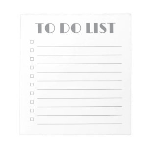 Lista de Tarefas - Bloco de Notas de 40 Páginas