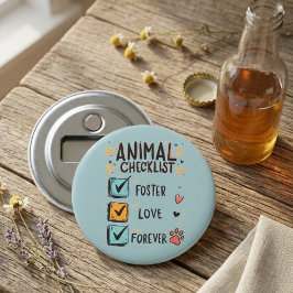 Lista de Verificação de Animais Amor de Adoção Res