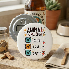 Lista de Verificação de Animais Foster Love Foreve