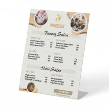 Lista Mínima de Preços de Beleza Dourada - Sa Edit