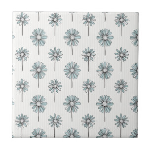 Listra de Margarida Pastel em Arte Linear