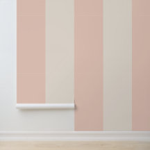 Listra Ousada Rosa e Creme