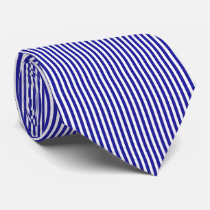 Listras Azuis Gravata Masculina