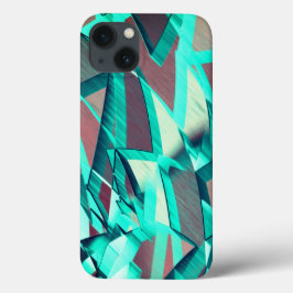 Listras azuis ou cianas em uma imagem vermelha e s