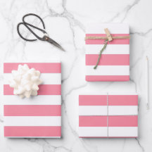 Listras Brancas e Rosa Suaves