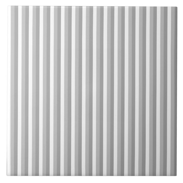 Listras cinzentas e brancas. Teste padrão (Frente)