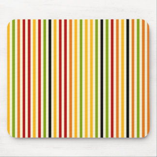 Listras coloridas abstratas Mousepad