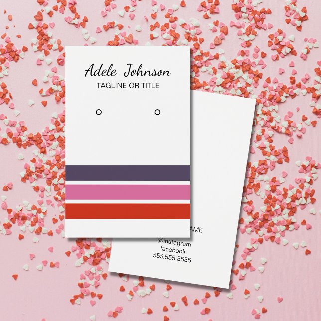 Listras Coloridas Elegantes (Criador carregado)