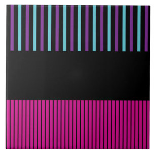 Listras Colour Pop - Rosa, Roxo, Azul e Preto