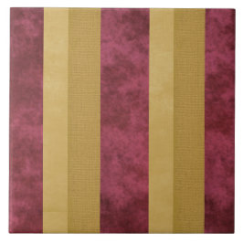 Listras Contemporâneas Cranberry, Dourado, Creme d