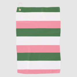 Listras cor-de-rosa, verdes e brancas