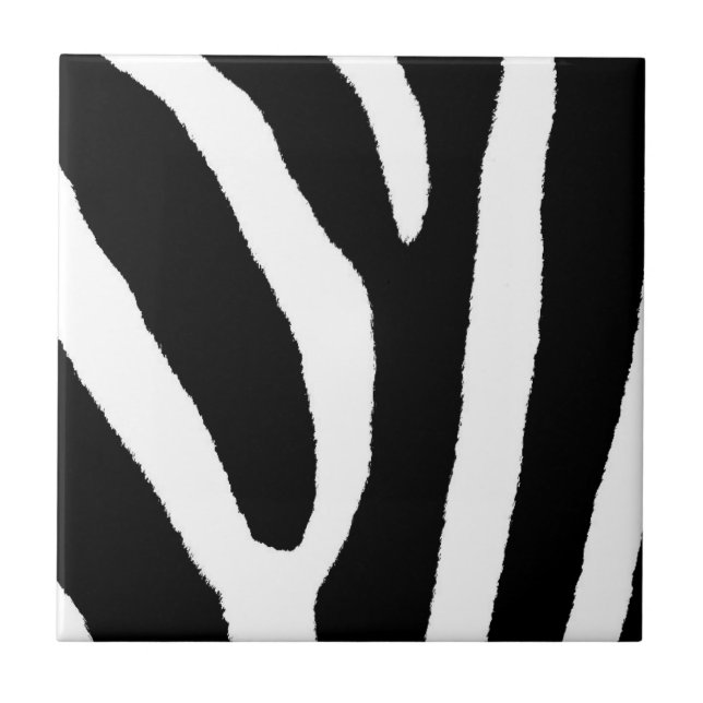LISTRAS da ZEBRA (um design preto & branco) (Frente)