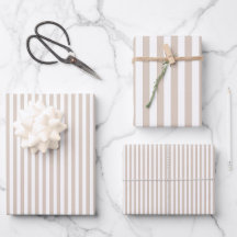 Listras de Amêndoa e Branco