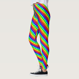 Listras de Arco-Íris - Leggings