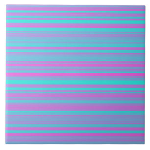 Listras de Azul Roxo Rosa Padrão