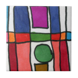 Listras de cor quente e fria com destaque para o c