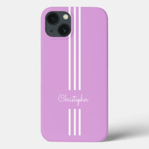 Listras de corrida modernas e elegantes monogramad