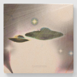 Listras de OVNI de Porta copos de Pedra Leve