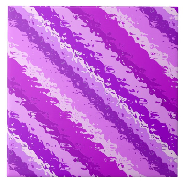 Listras de vidro - tons de roxo ametista (Frente)