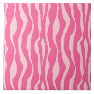 Listras de zebra - fúcsia e rosa claro