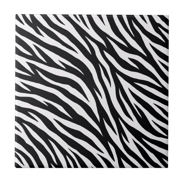 Listras de Zebra Padrão Animal (Frente)
