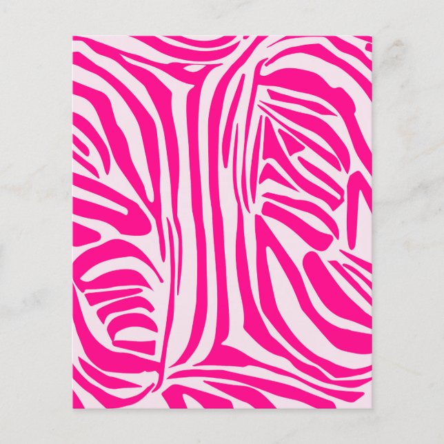 Listras de zebra rosa (Frente)