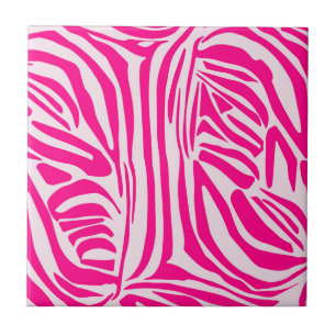 Listras de zebra rosa