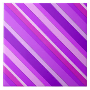 Listras doces em camadas - roxo e orquídea