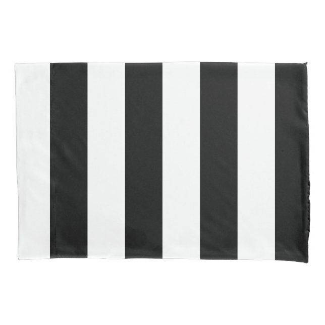 Listras grandes, pretas e brancas (Frente)