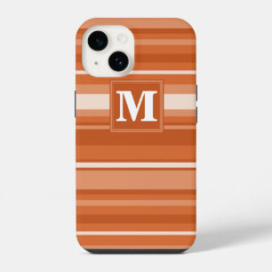 Listras laranja monograma