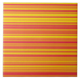 Listras Laranja Vermelho Amarelo