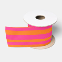 Listras Largas de Cabana Modernas em Rosa Quente e