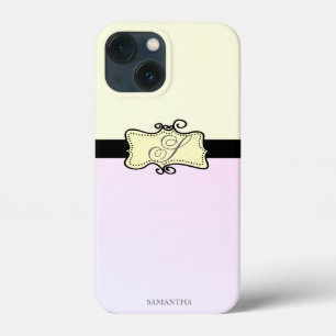 Listras Modernas Femininas Amarelo Rosa Elegante