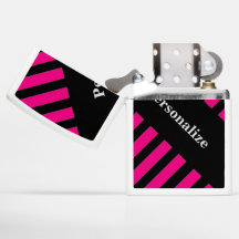 Listras na moda do rosa quente