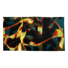 Listras queimadas com aspecto vermelho vermelho, b