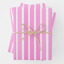 Listras Rosa e Branco